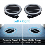 LHD RHD W204 konsooli kliimaseadme vahelduvvoolu ventilatsiooniv&otilde;re koost Mercedes Benz C klassile C180 C200 220 230 260 C300 350 2007-2011 Small 1pair