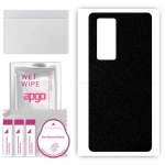 apgo Protective Skin Sticker for the back compatible with vivo X50 Pro Plus, Wrap Film, Foil, Vinyl - Pattern Matte Black