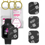 3x apgo MATTE Hybrid protective glass compatible with Bemi Kid 2G, flexible nano glass, great replacement for tempered glass, scratch-resistant, full