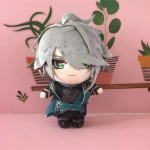 Anime Plush nukum&auml;nguasi 20cm Xianyun Chiori Kujo Sara Genshin Impact armas pehme t&auml;idisega padi A