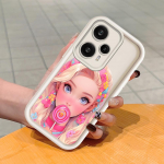 Pehme silikoonist ruudukujulise redeliga printimismustriga telefoni korpus, t&auml;iskaanega kaamera p&otilde;rutuskindel kaitse kummist &uuml;mbris Xiaomi Redmi jaoks Redmi 10 valge