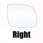 96-04 VW Golf Bora Jetta MK4 Passat B5 jaoks, juhi vasak-/parempoolne k&uuml;ljepeegli klaas, soojendusega tagaplaadi klambriga Right