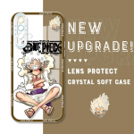 P&otilde;rutuskindel Cartoon Astronaut Crystal Case T&auml;iskaanega kaamerakaitse L&auml;bipaistev pehme telefoni korpus Huawei Honor iPhone Infinix Tecno jaoks Honor 20