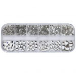 1 karp kivik&uuml;&uuml;ntega s&auml;delev, looge vapustav 3D k&uuml;&uuml;nekunst l&auml;ikiv kunstkristall