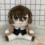 Anime Bungou hulkuvad koerad Palus m&auml;nguasi Edogawa Rampo Nakahara Dazai Osamu Palus nukk Cosplay tegelane armas pehme t&auml;idisega padi 20cm 20cm