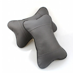 2 komplekti auto peatoe kaelatoega padi hingav ergonoomiline mugav 27*18*9cm must