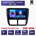 Android autoraadio Carplay jaoks Subaru Forester 3 Impreza 2007-2013 Multimeedia Videopleier GPS Navigatsioon WIFI 2+32GB 2+32GB