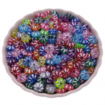 Loominguline ripats DIY k&auml;sit&ouml;&ouml; Erinevad stiilid lahtised helmed dimond ehete valmistamiseks kommide valmistamiseks, v&auml;rv 50 tk lillet&auml;ht 8# 50Pcs 7mm