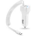 Auto laadimiskaabel &uuml;hildub Gigabit Station GX6 USB Type C laadijaga 12V-24V adapteriga laadimisandmeseade 3.1A 15W topeltlaadimisadapter 7.2*2.6*2.4cm,Type-c must