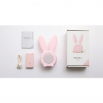 Laste &auml;ratuskell, armsa j&auml;nese &ouml;&ouml;valgusti, loominguline voodilamp, edasil&uuml;kkamise funktsioon, &auml;ratus, ajastatud [energiaklass A++] 17.5*9.4*7.2cm roosa