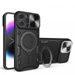 &Uuml;mbris iPhone'i 15 14 13 12 11 Pro Max 15 Plus XR XS 8 7 magnetilise liuguriga kaamera kaitse 360 ​​P&ouml;&ouml;ratav tugijala soomusr&otilde;nga kate iPhone 15 h&otilde;be
