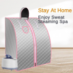 Suure v&otilde;imsusega kogu kehale m&otilde;eldud higistamiskast peret&uuml;&uuml;pi aurusaunavannikast s&uuml;nnitusj&auml;rgselt higistamiseks m&otilde;eldud majapidamises &uuml;hele inimesele m&otilde;eldud fumigatsioonimasin 76 &times; 88 &times; 100 cm