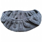 Mopikangast kate Lameda mopi riidest imav ja vahetatav riidest kate majapidamises kasutatava kuiva ja m&auml;rja p&ouml;&ouml;rleva p&otilde;randa mopi riidest kate （25.4*11.5cm）