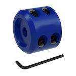 Vintsi kaabli konksu stopper universaalne ATV maasturile maastikul kaablikonksu stopper Line Saver vintsi kinnitus trossi kaabli kaitse sinine
