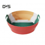 Silikoonist &otilde;hufrit&uuml;&uuml;ri vooderdised Korduvkasutatavad nelinurksed Airfryeri vooderdised 4&ndash;6 QT toidukvaliteediga k&uuml;psetuspanni vooderdise &otilde;hufrit&uuml;&uuml;ri tarvikutele mitmev&auml;rviline