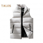 Meeste vest mantel T&otilde;mblukuga suletav aluskrae varrukateta &otilde;huke vest taskutega &Uuml;hev&auml;rviline tuulekindel vest v&auml;lisr&otilde;ivad M sinine