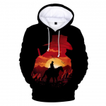 Populaarne m&auml;ng Red Dead Redemption 2 kapuutsiga 3D prindiga Meeste t&auml;navar&otilde;ivad, moer&otilde;ivad, suures suuruses laste kapuutsiga dressipluus, unisex topid M