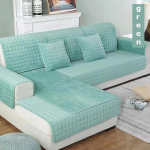 Moodne paks tepitud sametist diivanikate Talvine pl&uuml;&uuml;s libisemisvastane diivanir&auml;tik Pehme diivanikate elutoa laheakna matile 2pcs Cushion Cover