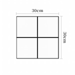 30*30cm imitatsioonplaat isekleepuv veekindel niiskuskindel seinakleebis Vannitoa k&ouml;&ouml;gi seinakaunistus 10PCS