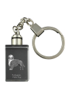 Portuguese Water Dog, Portie, PWD, Water Dog - Crystal key ring with dog photo, illuminated key ring, unique gift by Art-Dog brand