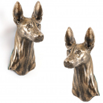 Pharaoh Hound, Kelb tal-Fenek - Dog statue, hanging bust, unique decoration for dog lover by Art-Dog brand