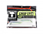 Jackall Soft Lure Drift Fry 4-tolline Dark Thunder Clear Bait (3407)