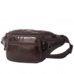 HUMERPAUL Nahast V&ouml;&ouml;-Kott Suure Mahutavusega Meeste Rinnakott kohv