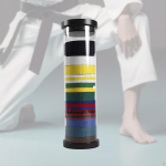 Karate v&ouml;&ouml;de n&auml;idik Taekwondo hoiustamise tarvikud Lastele T&auml;iskasvanutele Kingitused Hoidja L&auml;bipaistev