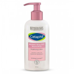 Cetaphil Bright Healthy Radiance S&auml;ra Looduslik S&auml;ra Losjoon 245ml, Dermatoloogiliselt Testitud, Niacinamiid & Merinartsiss, Tumedate Laikude V&auml;hendamine, &Uuml;htlane Nahatoon