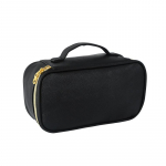 Minimaalselt kujundatud meigikott Ins-stiilis meigihoidikuga, kaasaskantav multifunktsionaalne tualett-tarvete kott must