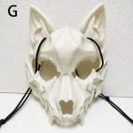 Jaapani Halloween Anime Poolmask Loomade Skelett Mask Dragon God Skeleton Cosplay A