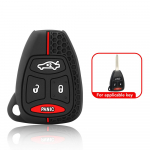 Silikoonist autov&otilde;tme&uuml;mbris Dodge Avenger Caliberile, Jeep Patriot Cherokee Compassile, Chrysler Pacifica 300C Voyagerile, kattehoidik must