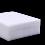 Plastikust mikroskoobi klaasist slaidikarp, 25 tk bioloogiliste viilude hoiukarbi hoidik