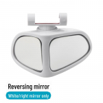 360&deg; reguleeritav lainurk pimenurgapeegli komplekt auto tahavaatepeeglile left one must