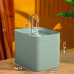 1,5-liitrine lemmikloomade purskkaev kass koera automaatne elektriline joogikausi jaotur Pet water dispenser roosa
