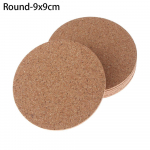Libisemiskindel kruusihoidja Kuumakindel joogialused Tassimatt Tassimatt Padjatassi alusalus Puidust tassimatt Round-9x9cm