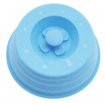 Toidukate BPA-vaba kuumakindel &otilde;li- ja pritsmekindel soojenduskate toidusoojendaja kate helesinine v&auml;rv