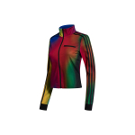 Adidas Originals Gradient Prindiga Spordiklassikaline Fitness Seisukrae Jakk Naiste Jakk Mitmev&auml;rviline GD2496 XS brown