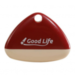 Kaasaskantav pestav ebemerull Lemmiklooma kolmnurkse disainiga kompaktne karvaeemaldusvahend mitmeotstarbeline puhastus beež