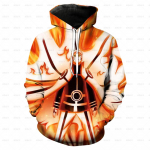 2024. aasta uus kevad, s&uuml;gis, lastele Jaapani anime 3D kapuuts, s&uuml;gisene vabaaja pullover, poistele, t&uuml;drukutele, Naruto Kakashi tegelaskuju kapuutsiga r&otilde;ivad S