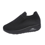 Mood Mood Naiste Kingad Tossud V&otilde;rk Kerged Naiste Vabaaja Kingad Hingavad Naiste Vulkaniseeritud Kingad Vabaaja Toss Zapatillas Mujer 35 must
