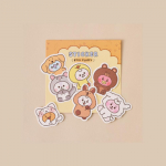 BT21 Baby Fluffy kleebiste komplekt