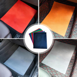 40x50cm 50tk paberid &uuml;hekordselt kasutatav lausriidest autosisu vaip Auto p&otilde;rand m&auml;&auml;rdumisevastane jalamatid jalapadjad Autosisu tarvikud 40x50cm