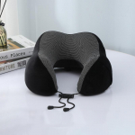 U-kujulised m&auml;luvahust kaelapadjad Pehme reisipadi massaaž kaelapadi magamislennuk padi emakakaela tervishoiu voodipesu roosa