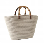 &Otilde;lgkott randa naistele Disaineri luksuslik heegeldatud kott Bohemia stiilis Raffia rotang Suure mahutavusega ostukott 43x28x9cm beež