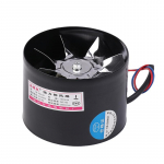 4-tolline ventilaatoriga &otilde;hu ventilaator koduk&ouml;&ouml;gi jaoks metalltoru ventilatsiooni v&auml;ljat&otilde;mbeventilaator Mini v&auml;ljat&otilde;mbeseade vannitoa WC seina ventilaator toru ventilaator