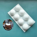 3D-sidrunikujuline puuvili silikoonvorm K&uuml;psetust&ouml;&ouml;riistad Kaunistusvahendid Mousse-kook Brownie-koogivormid Prantsuse magustoit-koogik&uuml;psetis