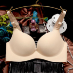 Seksikad naiste 3/4 tassi &otilde;mblusteta Push Up rinnahoidja, puhas v&auml;rvi p&auml;itsed 70B