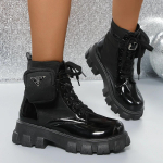 Naiste Saapad Uued Mootorratturi Pahkluusaapad Kiilkontsad Naiste Paeltega Platvormkingad Valged Mustad Nahast Oxfordi Kingad Naiste Saapad 36 valge