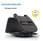 Creative Car armatuurlaua libisemisvastane telefonihoidik ja navigeerimismatt 360 degree rotating